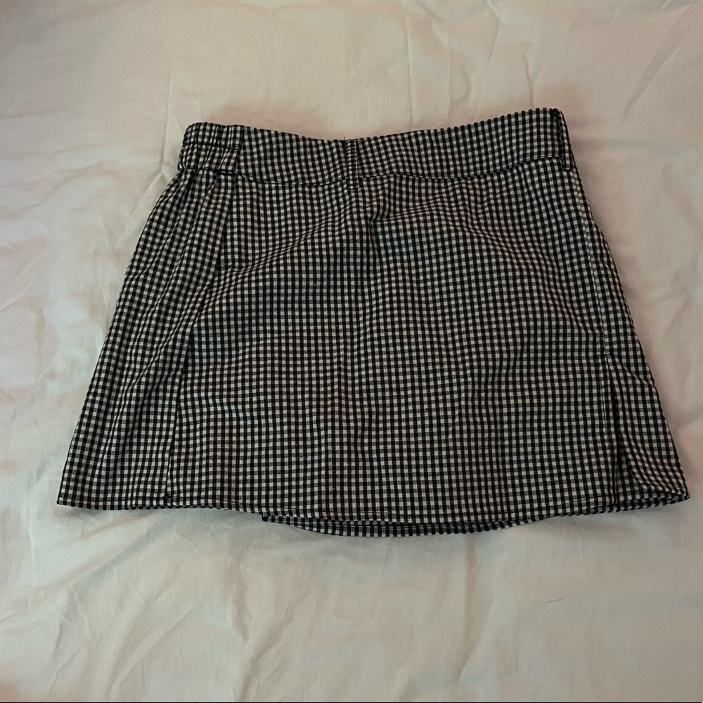 LA Hearts Gingham Skort